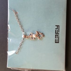 NWT EFFY Frog Necklace
